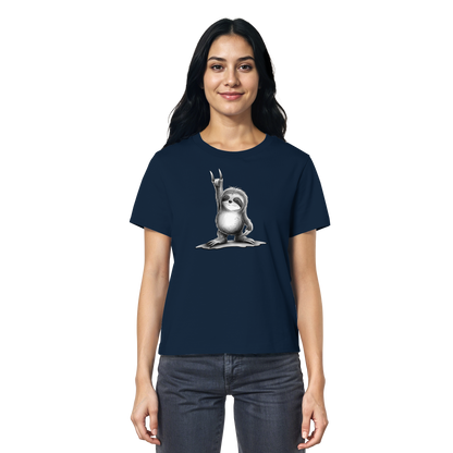 Rock On Party Faultier - Ladies Organic Shirt