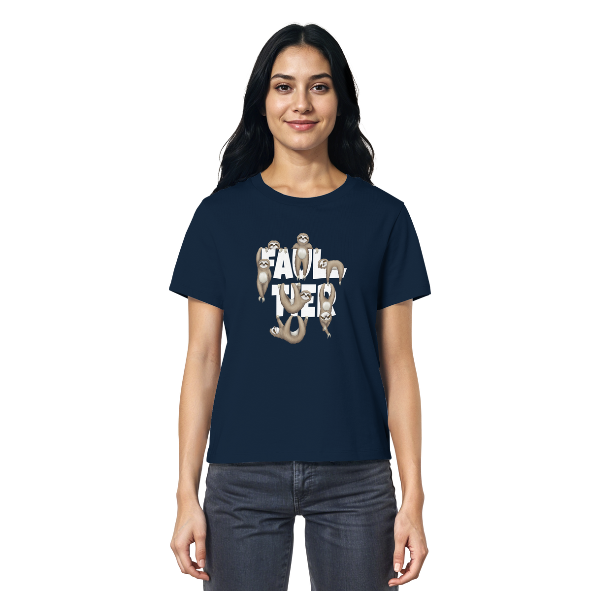 Viele gechillte Faultiere - Ladies Organic Shirt