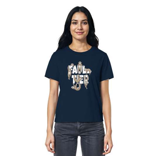 Viele gechillte Faultiere - Ladies Organic Shirt