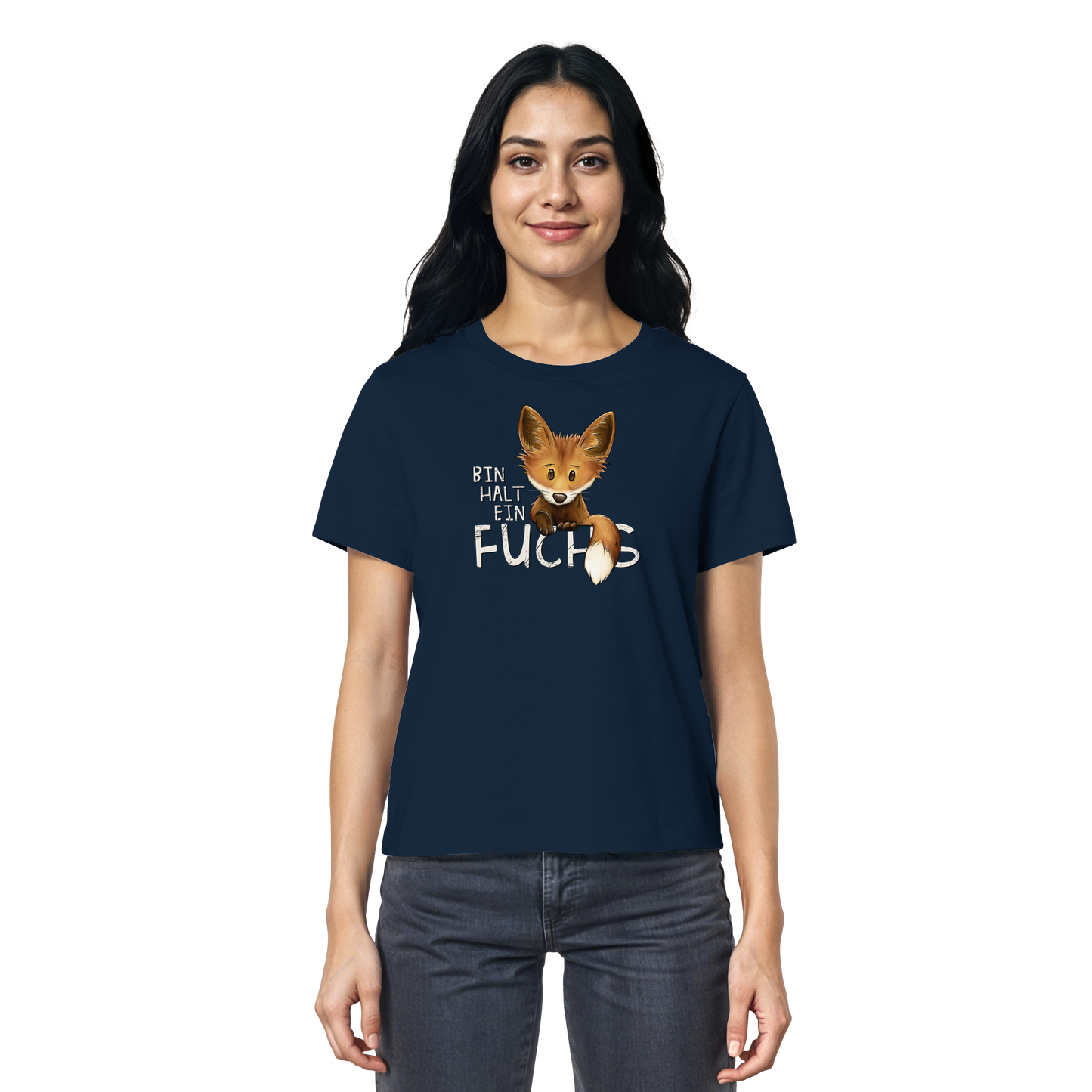 Bin halt ein Fuchs - Ladies Organic Shirt