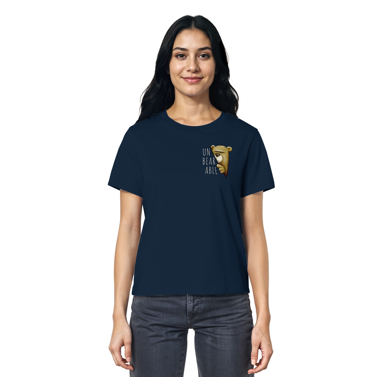 Unbearable – Unerträglich Bär - Ladies Organic Shirt