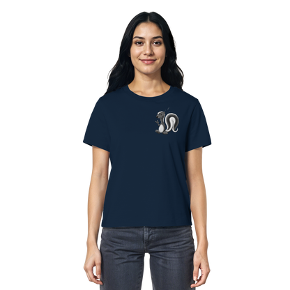 Lustig stinkiges Stinktier - Ladies Organic Shirt