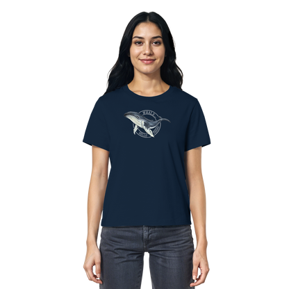 Whale, Hello There | Buckelwal - Ladies Organic Shirt