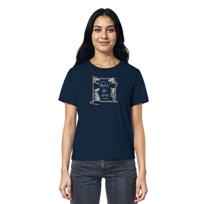 Rat’s The Way Kaffeehaus Ratten - Ladies Organic Shirt