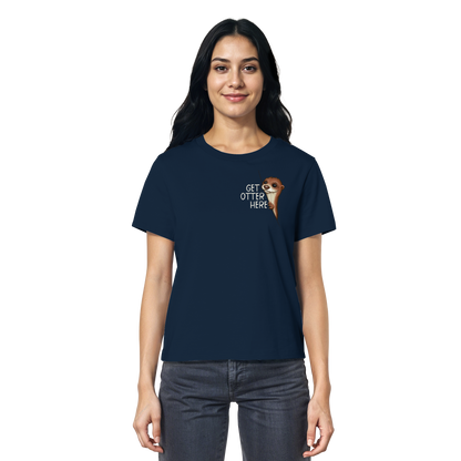 Get Otter Here | Lustiger Otter Kalauer - Ladies Organic Shirt