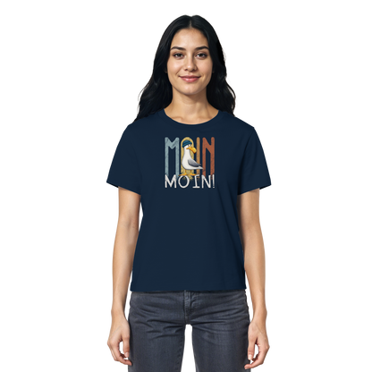 Moin Moin norddeutsche Möwe - Ladies Organic Shirt