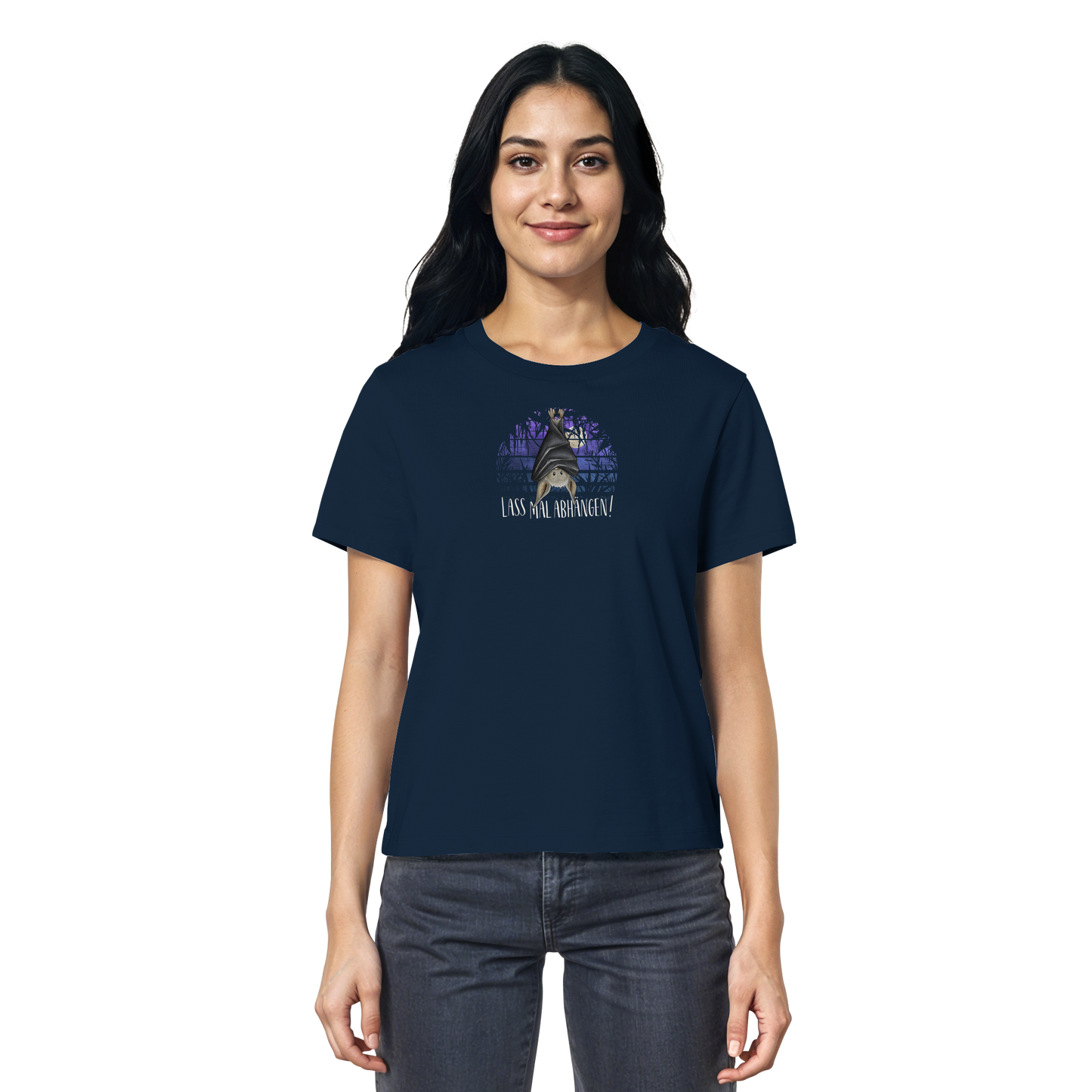 Lass mal abhängen Fledermaus - Ladies Organic Shirt