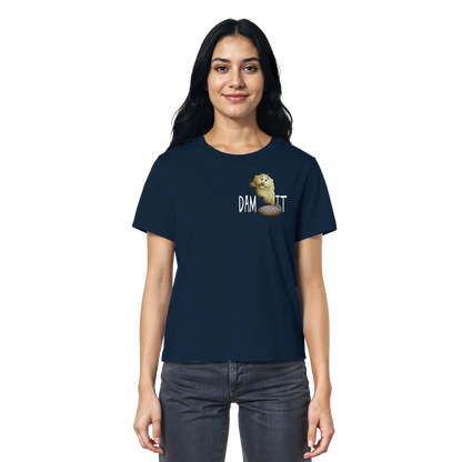 Dam It Verdammt Lustiger Biber - Ladies Organic Shirt