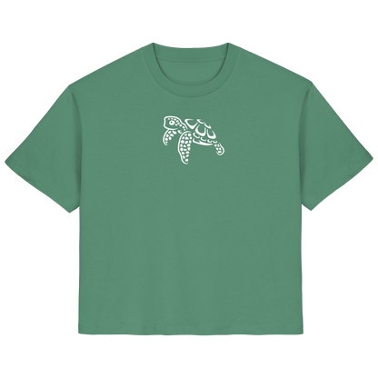 schwimmende Meeres-Schildkröte - Ladies Organic Shirt