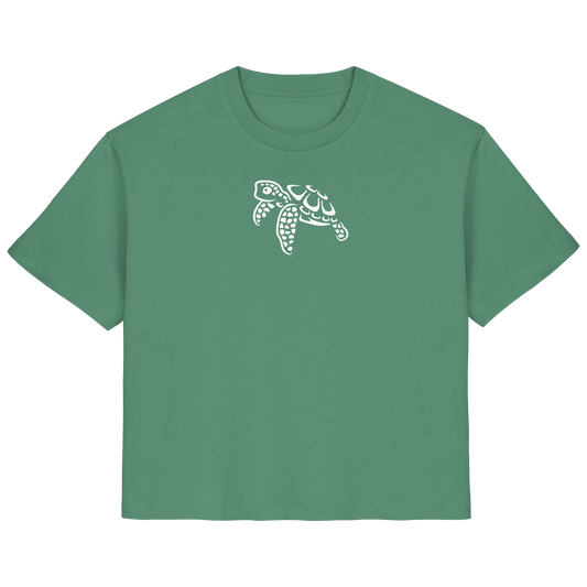 schwimmende Meeres-Schildkröte - Ladies Organic Shirt