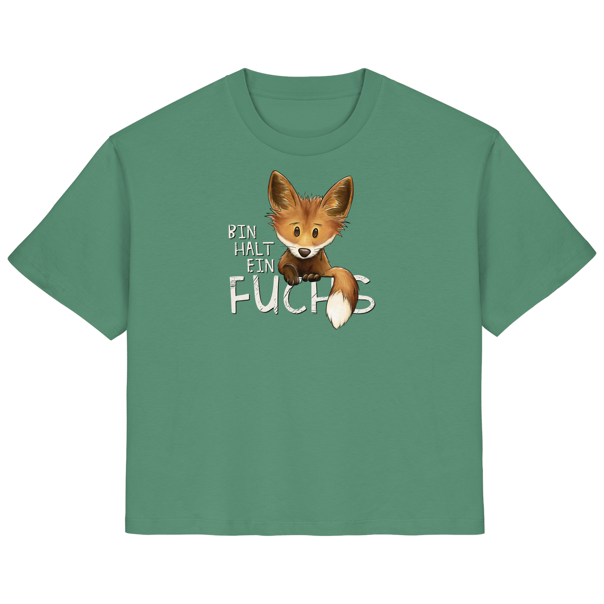 Bin halt ein Fuchs - Ladies Organic Shirt