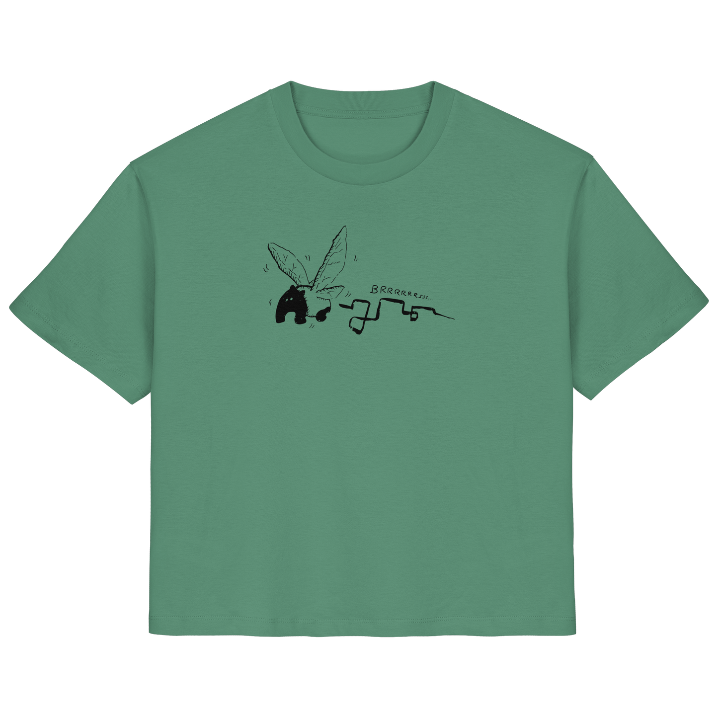 zauberhaft flatternde Tapir Fee - Ladies Organic Shirt