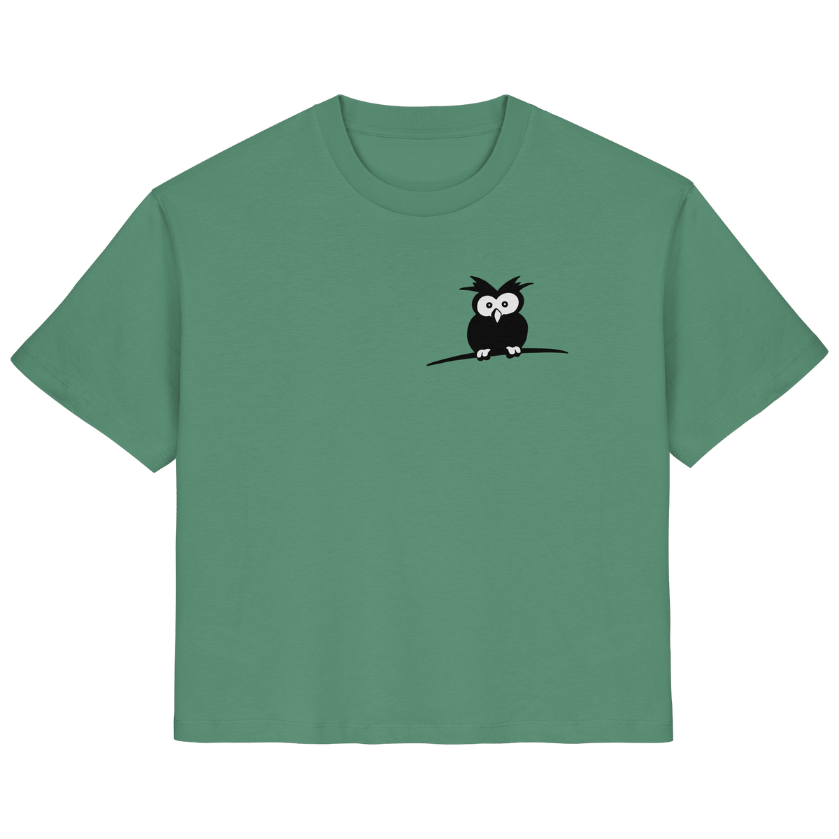 Kleine struppige Eule - Ladies Organic Shirt