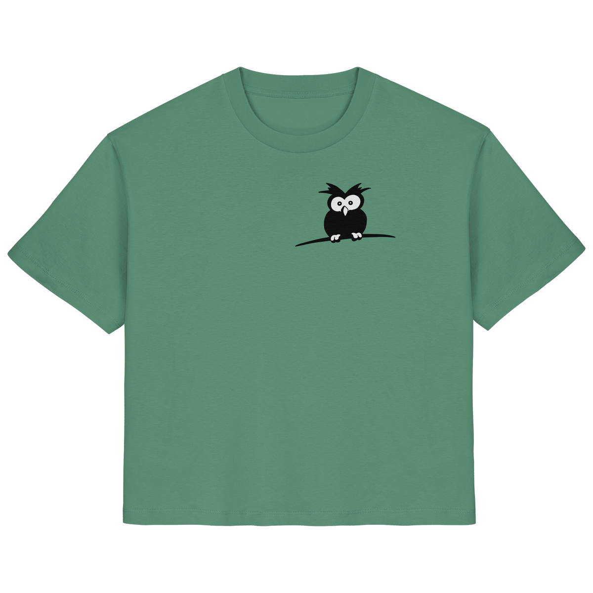 Kleine struppige Eule - Ladies Organic Shirt
