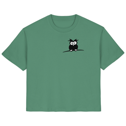 Kleine struppige Eule - Ladies Organic Shirt