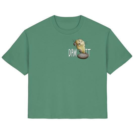 Dam It Verdammt Lustiger Biber - Ladies Organic Shirt