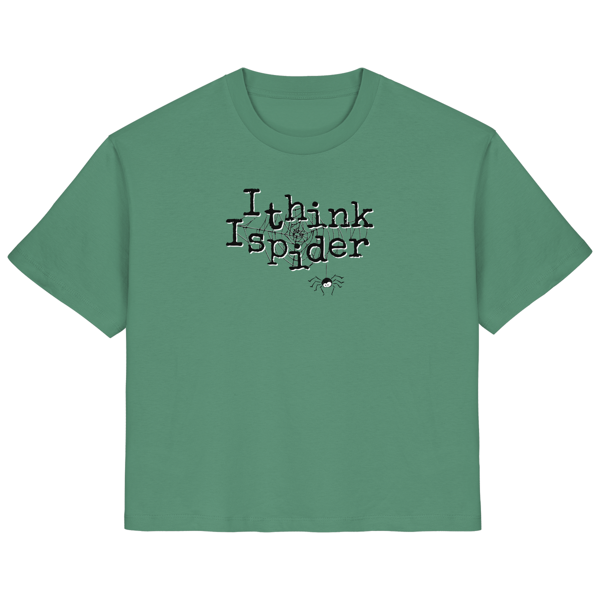 I think I spider - Spinne - Ladies Organic Shirt