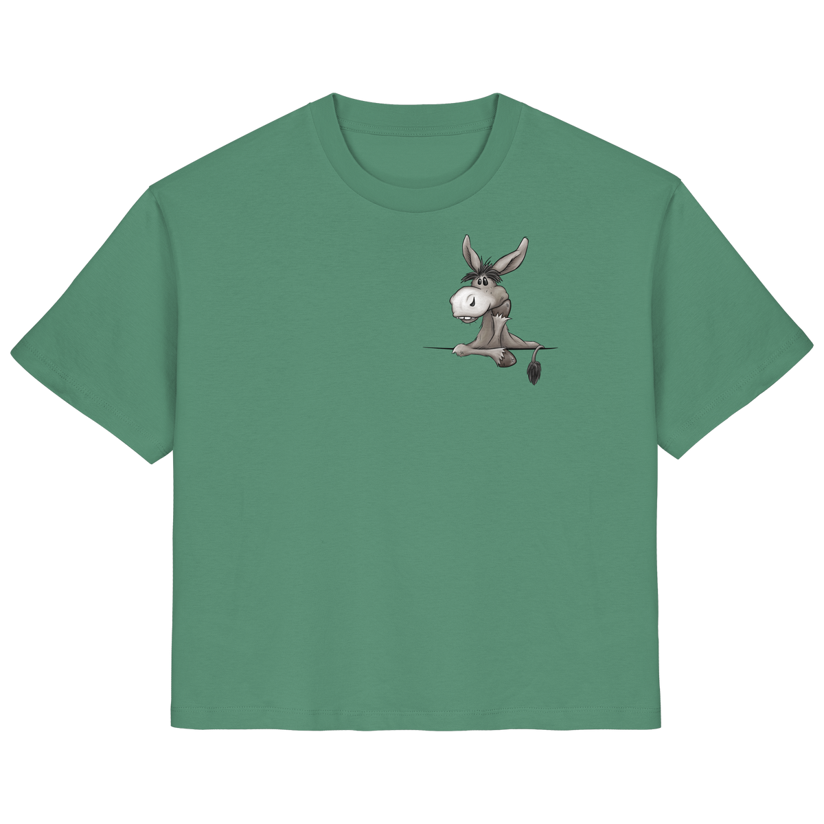 Lustiger lässiger Esel - Ladies Organic Shirt