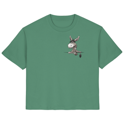 Lustiger lässiger Esel - Ladies Organic Shirt
