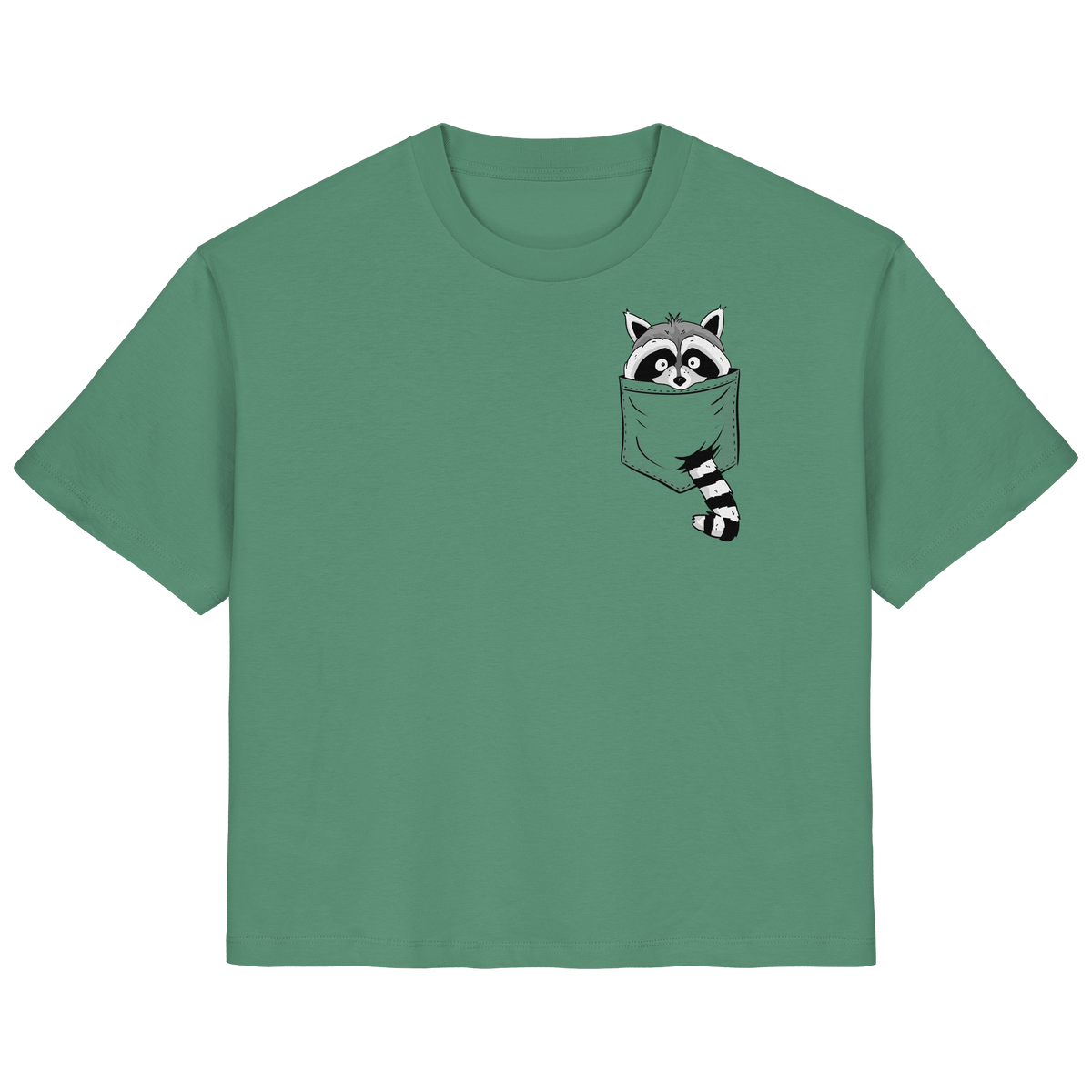 Waschbär in Deiner Tasche - Ladies Organic Shirt