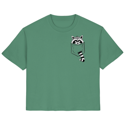 Waschbär in Deiner Tasche - Ladies Organic Shirt