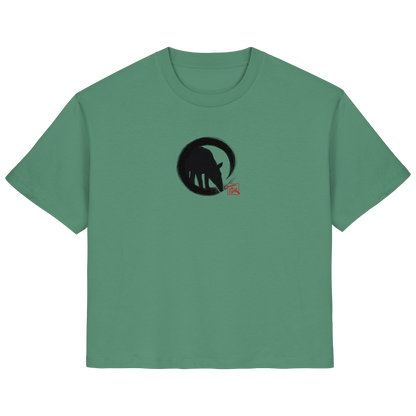 Zen Tapir im japanischen Enso Kreis - Ladies Organic Shirt