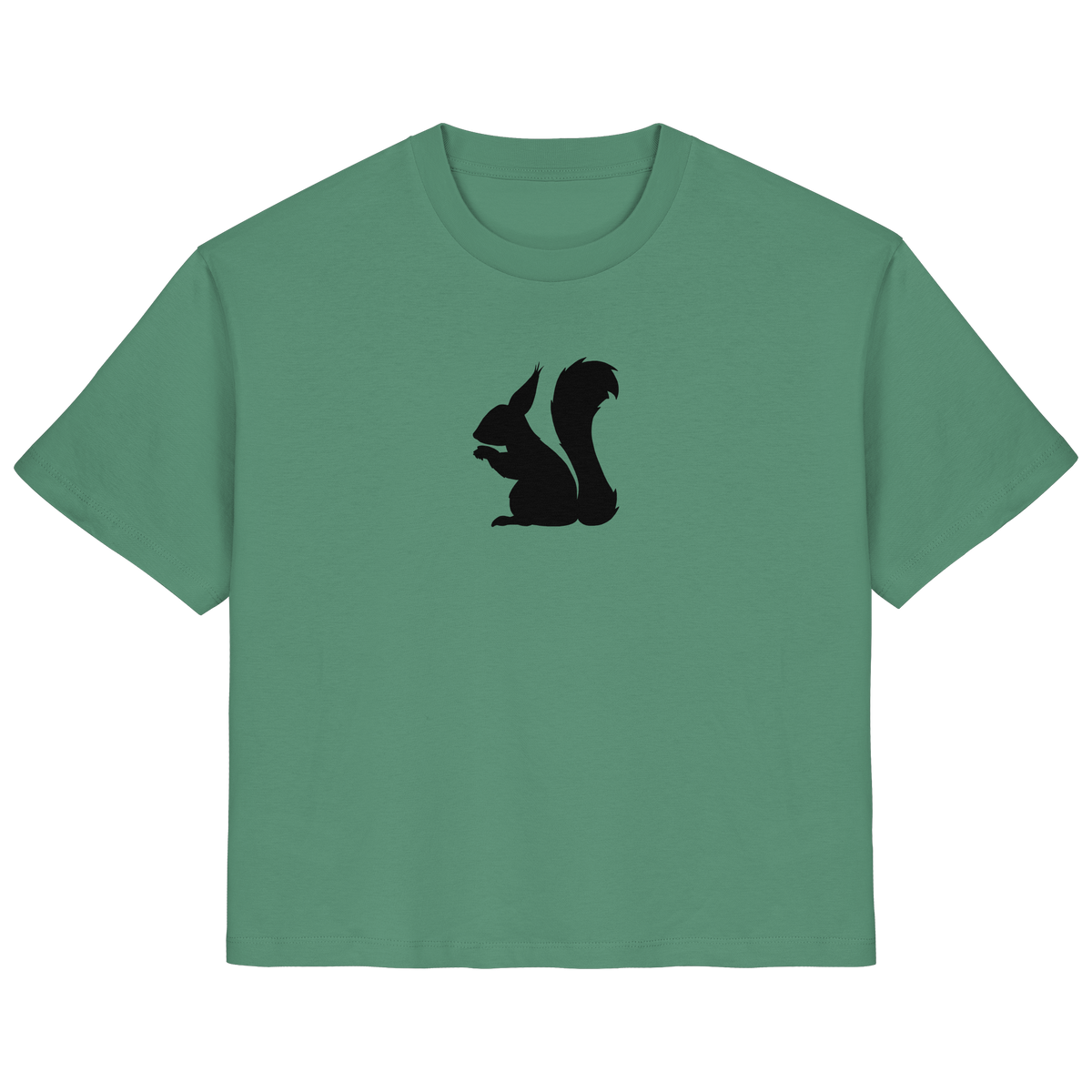 Eichhörnchen Silhouette - Ladies Organic Shirt