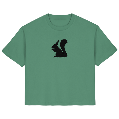 Eichhörnchen Silhouette - Ladies Organic Shirt