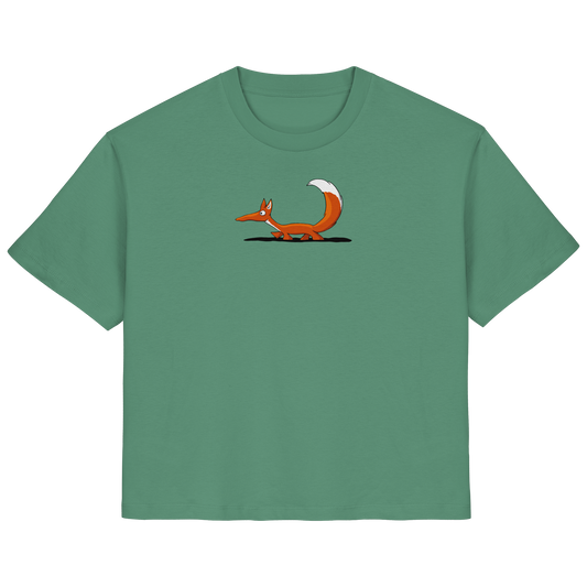 Lässiger cooler Fuchs | Mr. Fox, der Schleicher - Ladies Organic Shirt