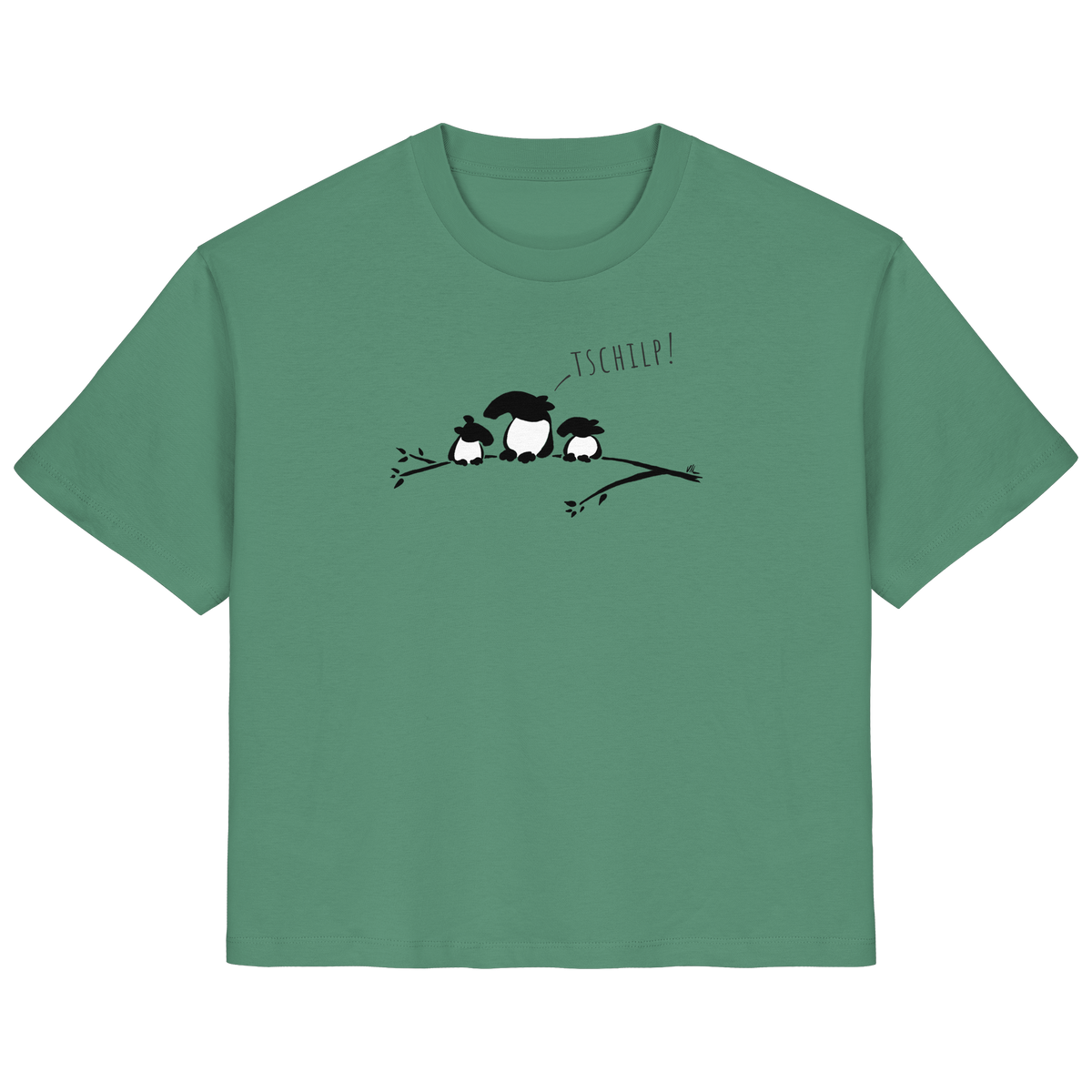 Drei kleine Tapir-Vögel - Ladies Organic Shirt
