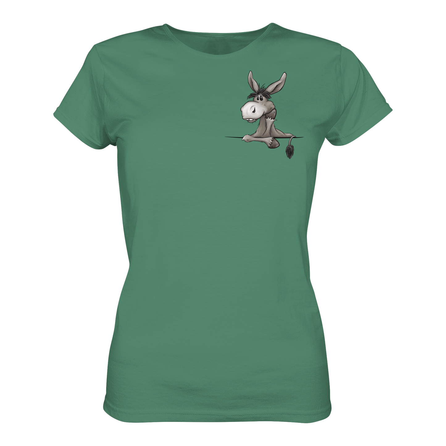 Lustiger lässiger Esel - Ladies Organic Shirt