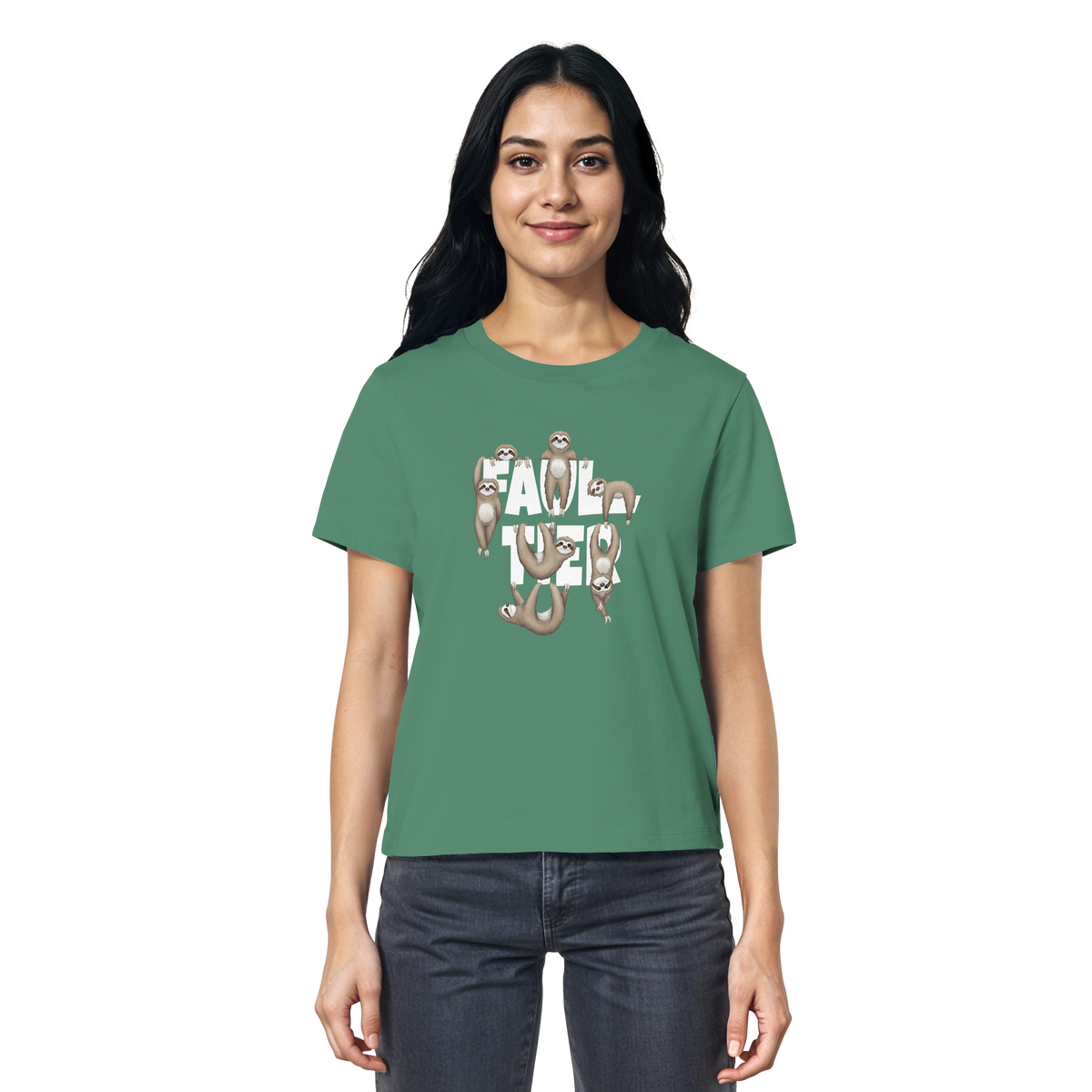 Viele gechillte Faultiere - Ladies Organic Shirt