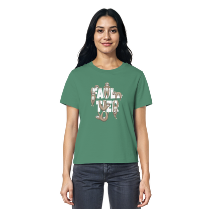 Viele gechillte Faultiere - Ladies Organic Shirt