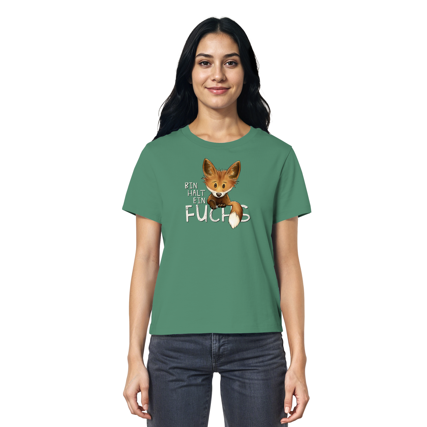 Bin halt ein Fuchs - Ladies Organic Shirt