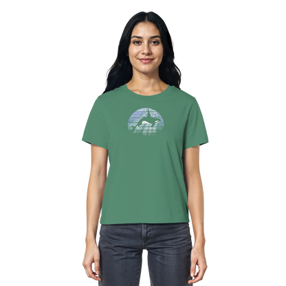 Retro Tiefsee Schwertwal Orca - Ladies Organic Shirt