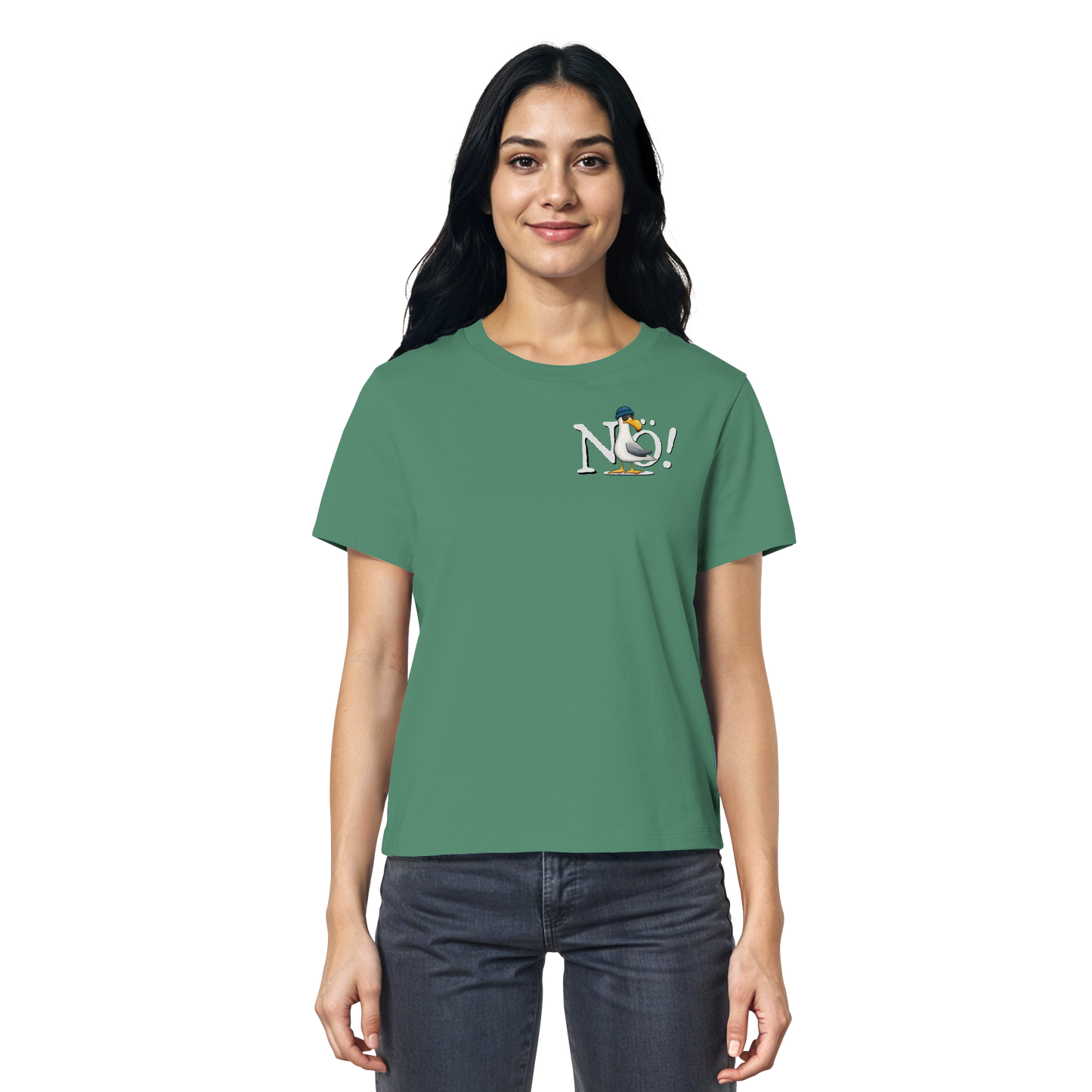 Nö Kein Bock Möwe - Ladies Organic Shirt