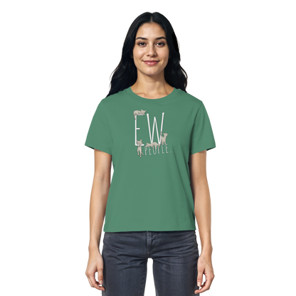 Ew, People. Sarkastische Katzen - Ladies Organic Shirt