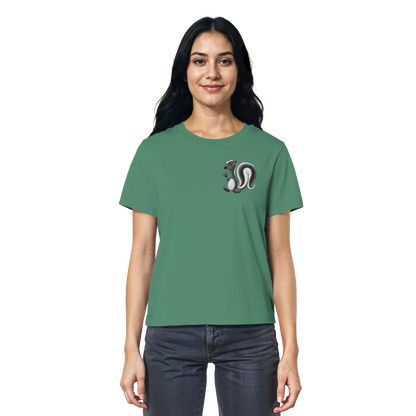 Lustig stinkiges Stinktier - Ladies Organic Shirt