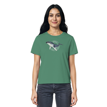 Whale, Hello There | Buckelwal - Ladies Organic Shirt