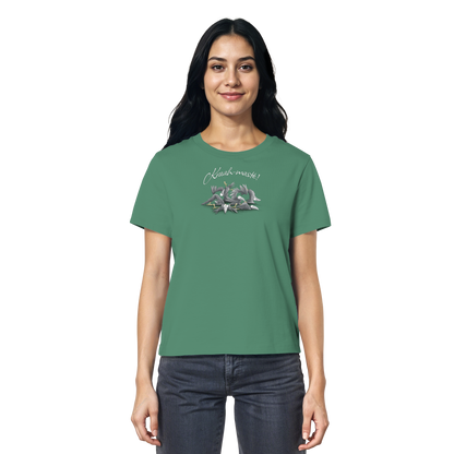 Kraah-masté! Yoga Raben Krähen - Ladies Organic Shirt