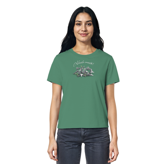 Kraah-masté! Yoga Raben Krähen - Ladies Organic Shirt