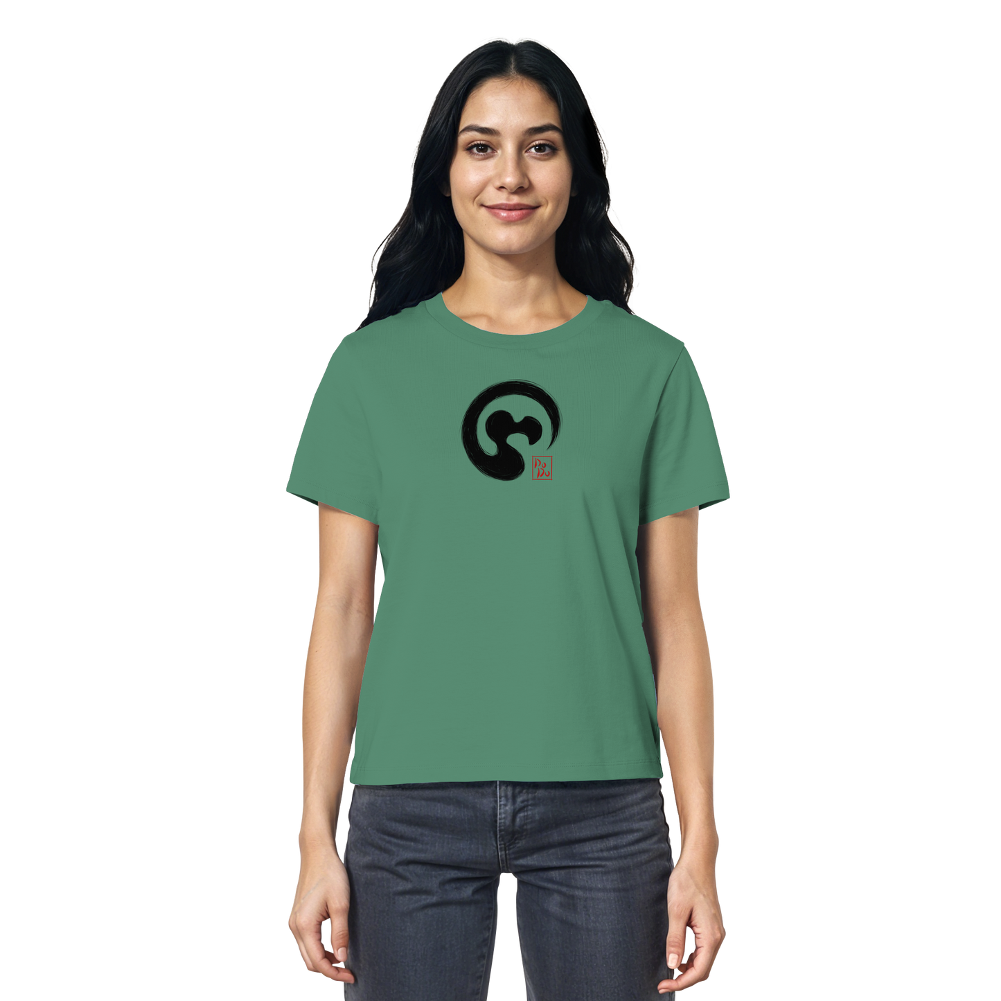 Zen Dodo im japanischen Enso Kreis - Ladies Organic Shirt