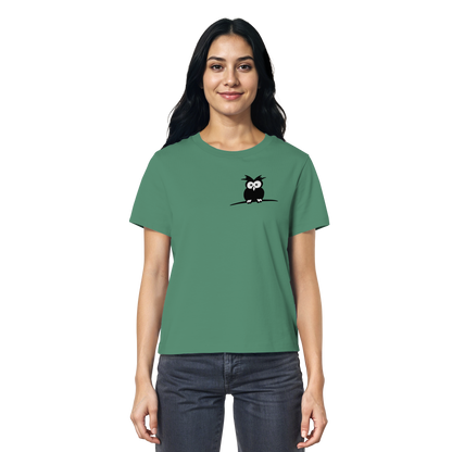 Kleine struppige Eule - Ladies Organic Shirt