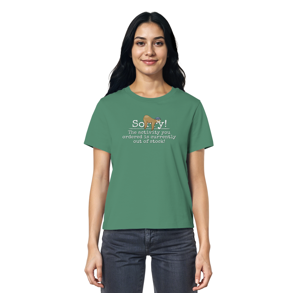 No-Activity Faultier - Ladies Organic Shirt
