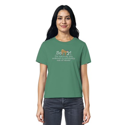 No-Activity Faultier - Ladies Organic Shirt