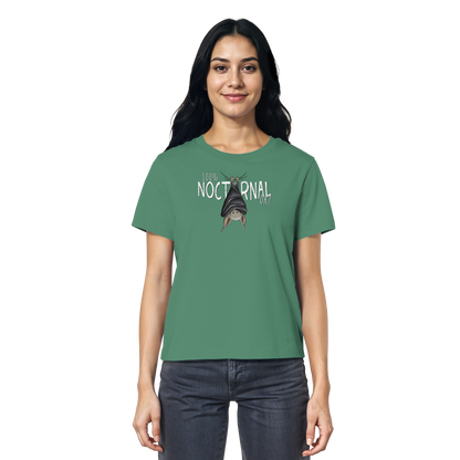 100% nachtaktive Fledermaus - Ladies Organic Shirt
