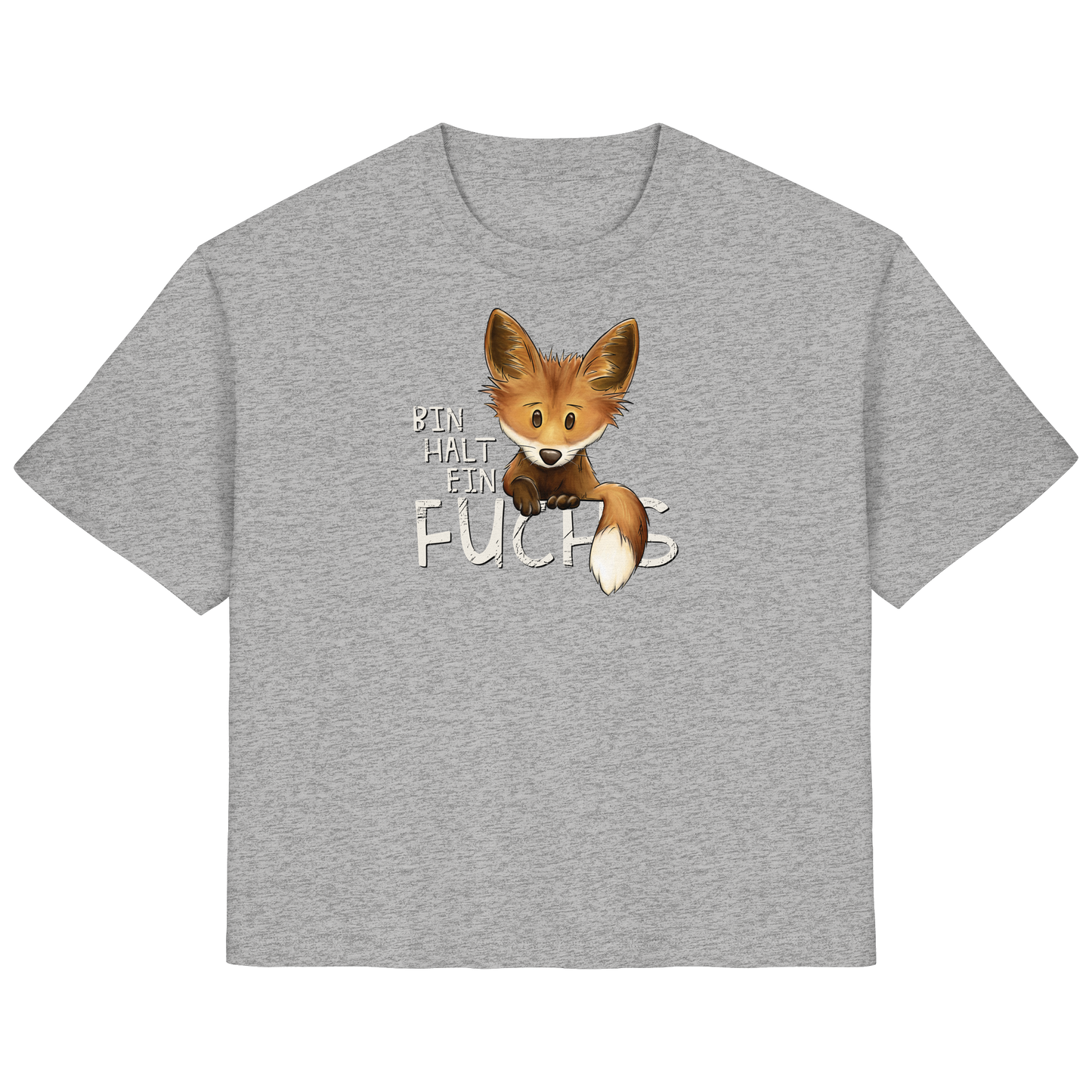 Bin halt ein Fuchs - Ladies Organic Shirt