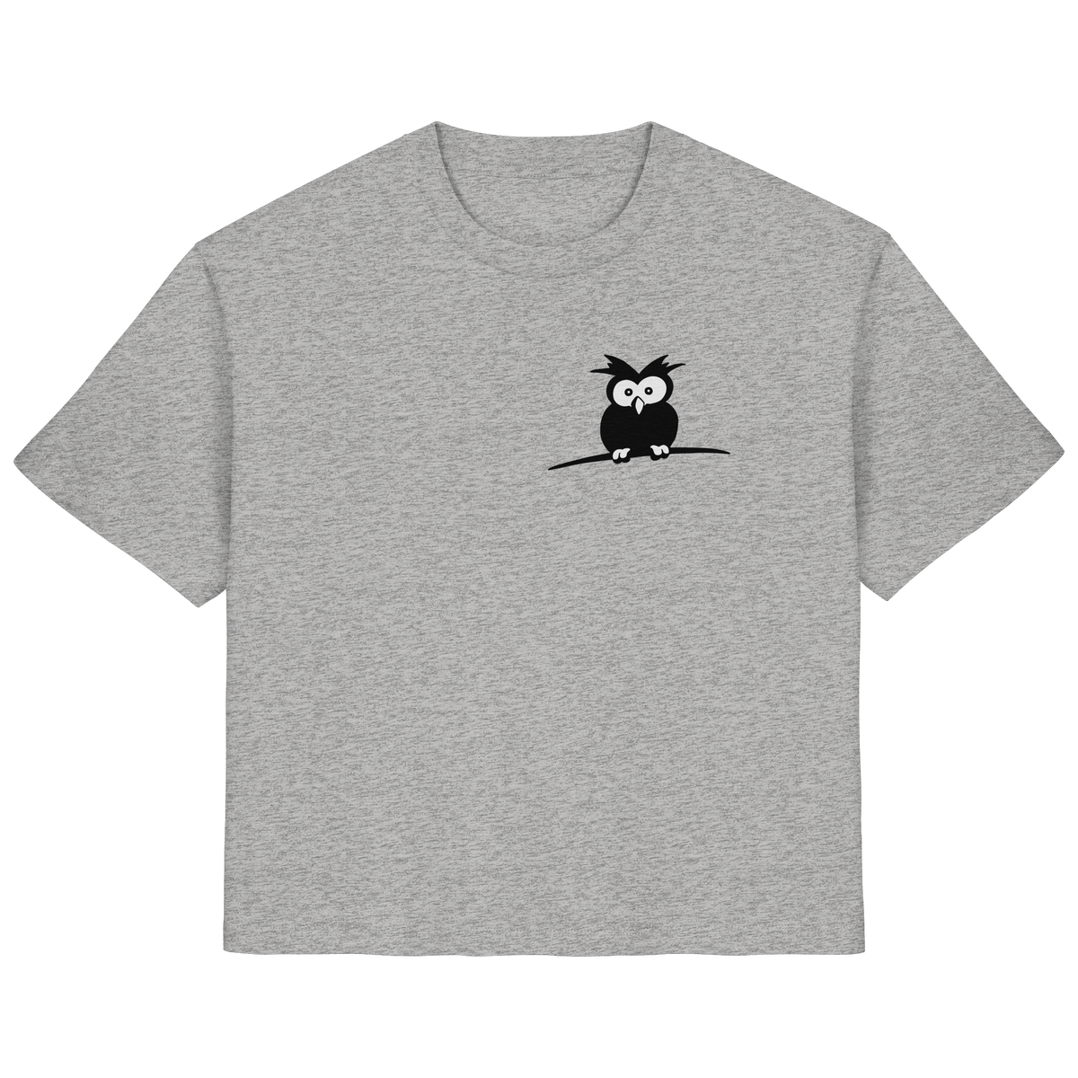Kleine struppige Eule - Ladies Organic Shirt