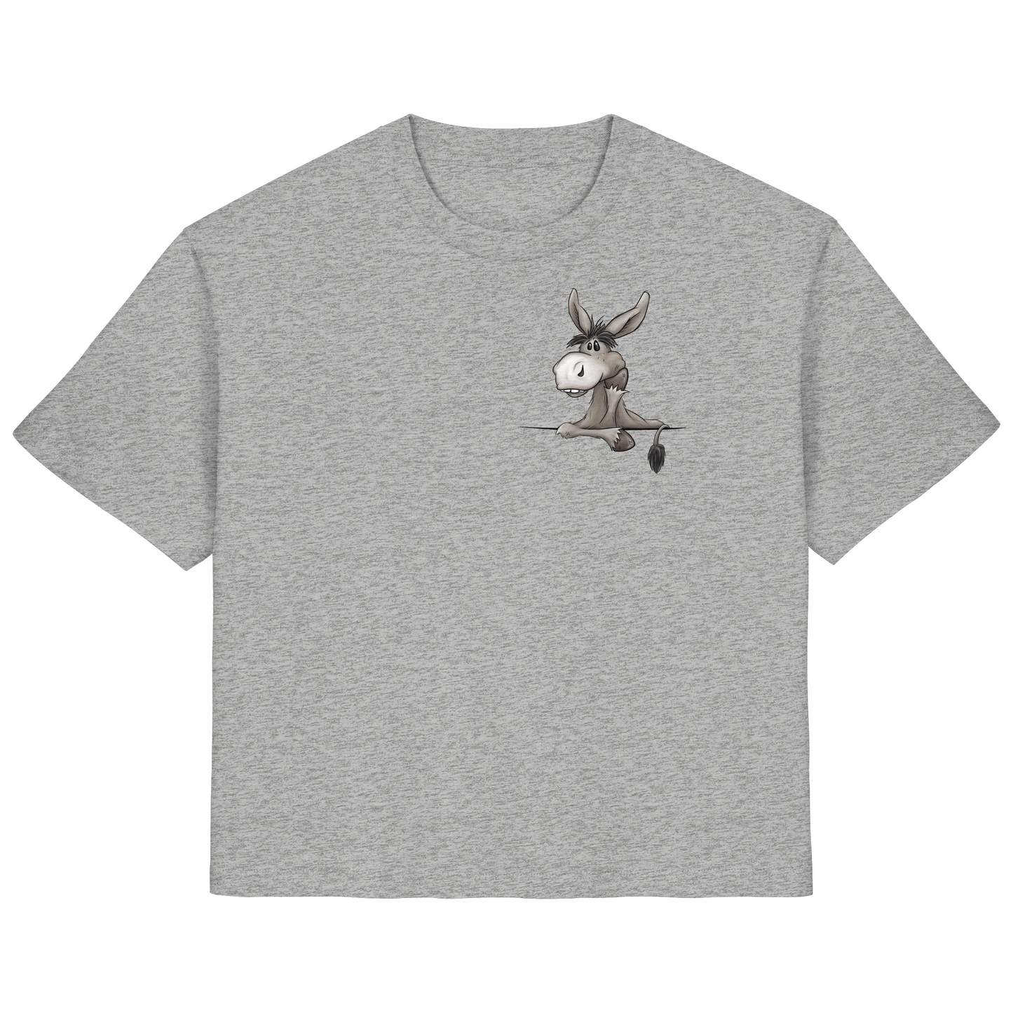 Lustiger lässiger Esel - Ladies Organic Shirt