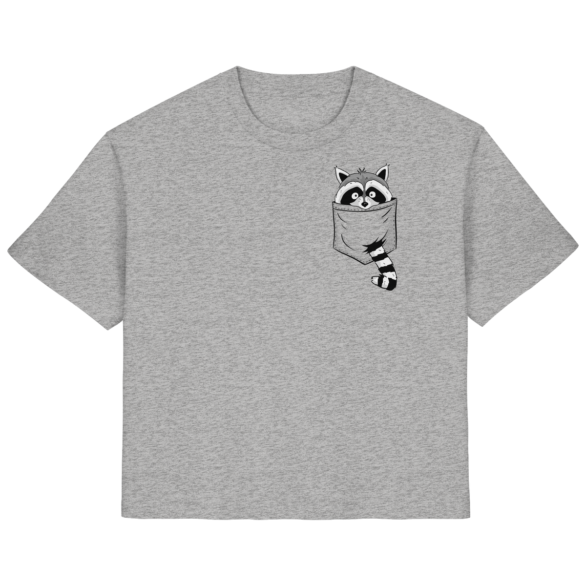 Waschbär in Deiner Tasche - Ladies Organic Shirt